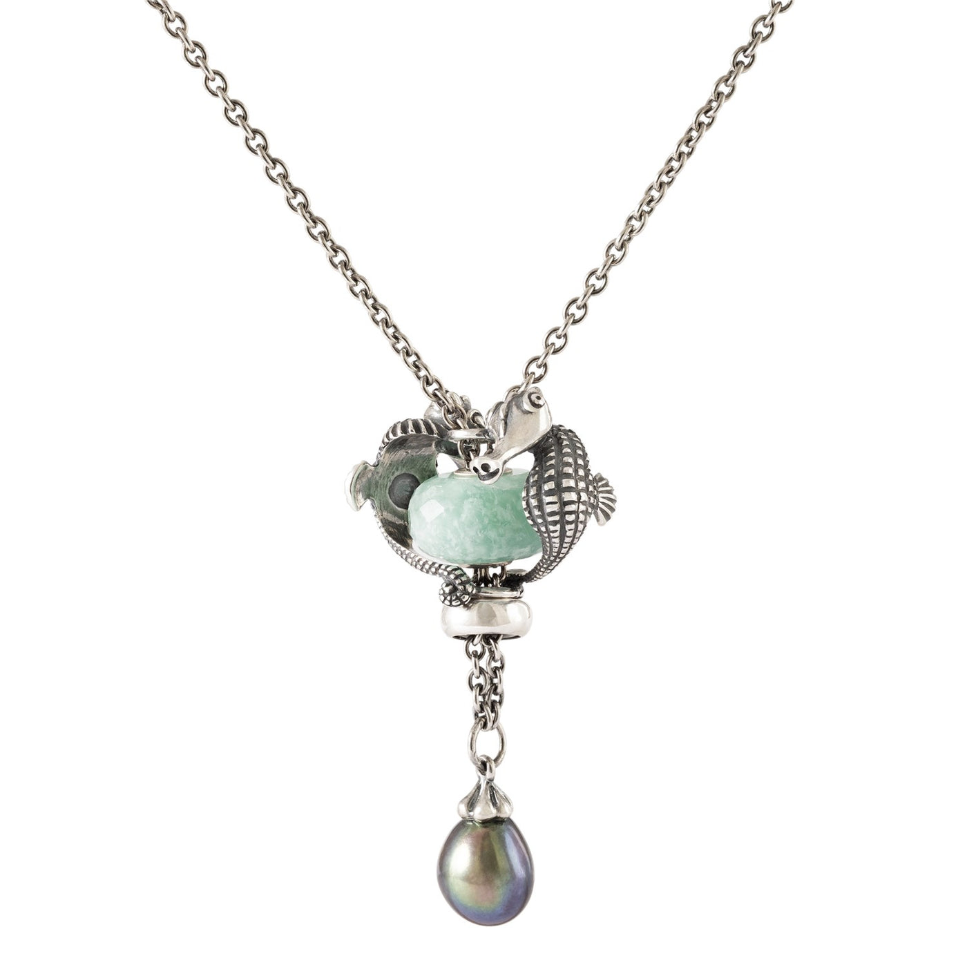 Dancing Seahorses Necklace