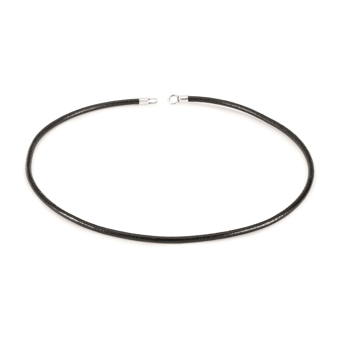 Leather Necklace Black – Trollbeads