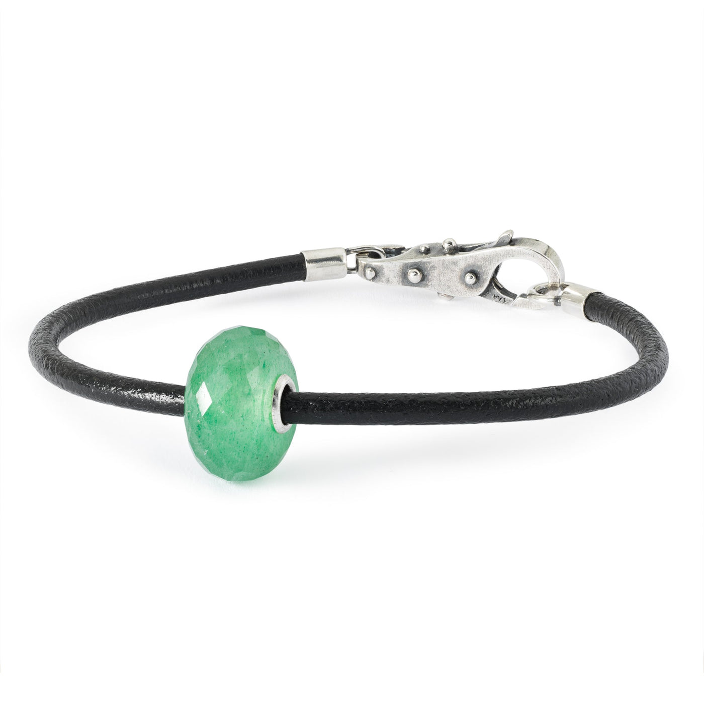 Green Aventurine Leather Cord Bracelet