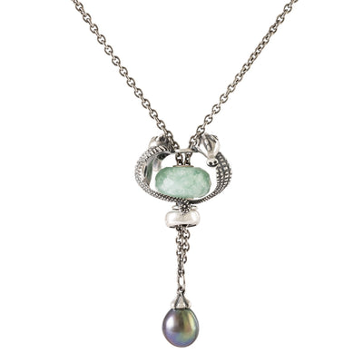 Dancing Seahorses Necklace