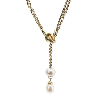 Fantasy Necklace With Pearl, Gold - Trollbeads Canada