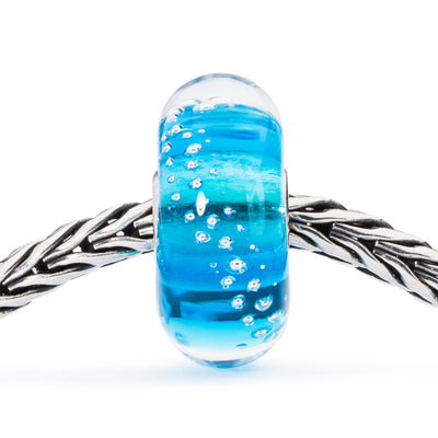 Silver Trace, Turquoise - Trollbeads Canada