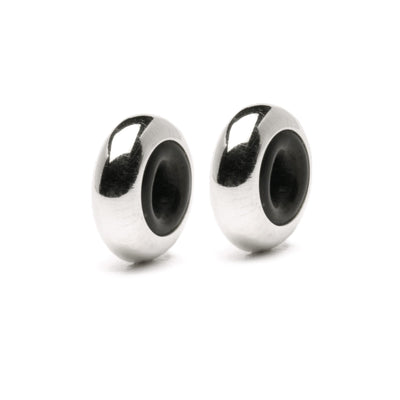 Silver Spacer (2 pcs) - Trollbeads Canada