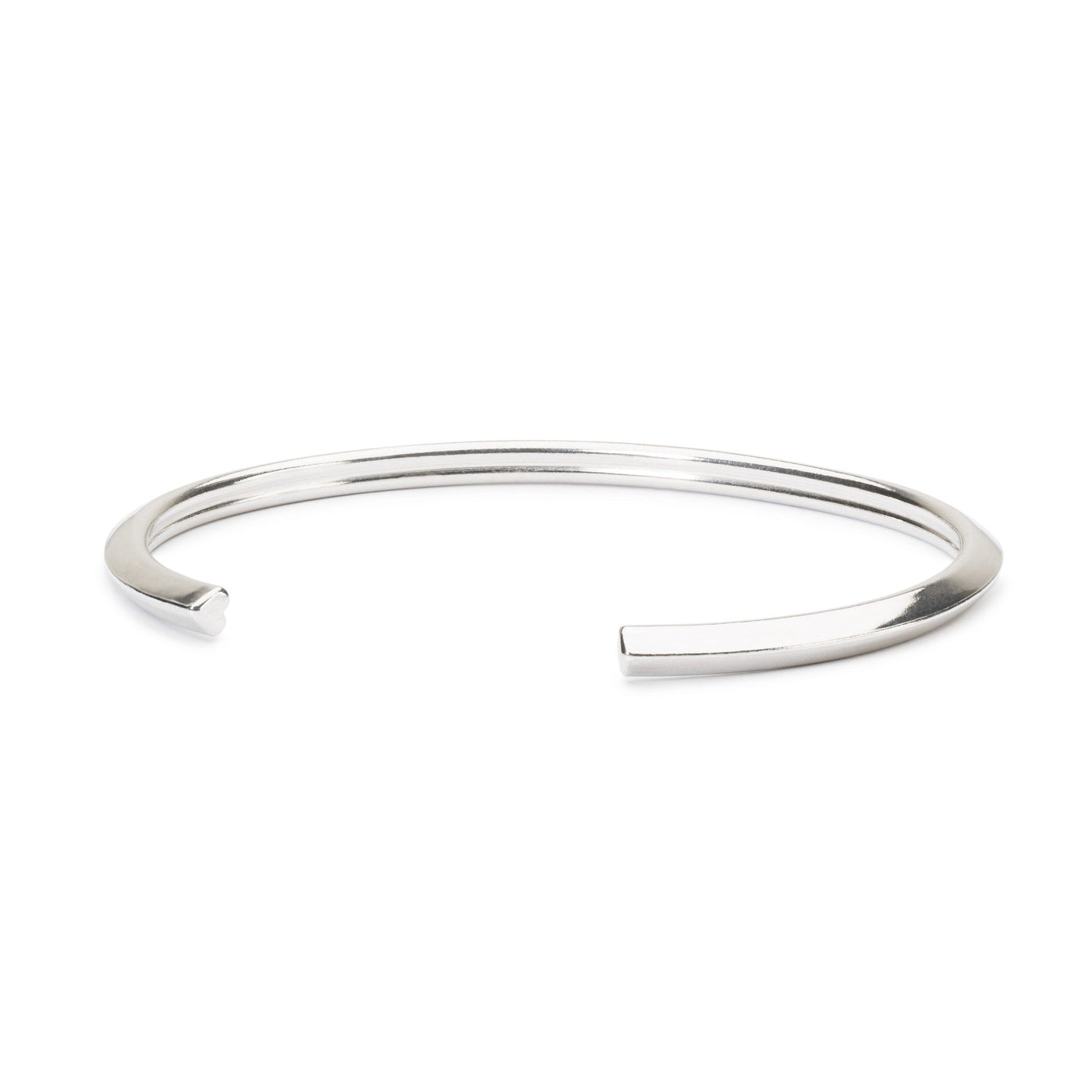 Heart Bangle with 2 x Silver Spacers - Trollbeads Canada