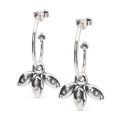 Hanging Petals with Silver Earring Hooks with Buds - Trollbeads Canada
