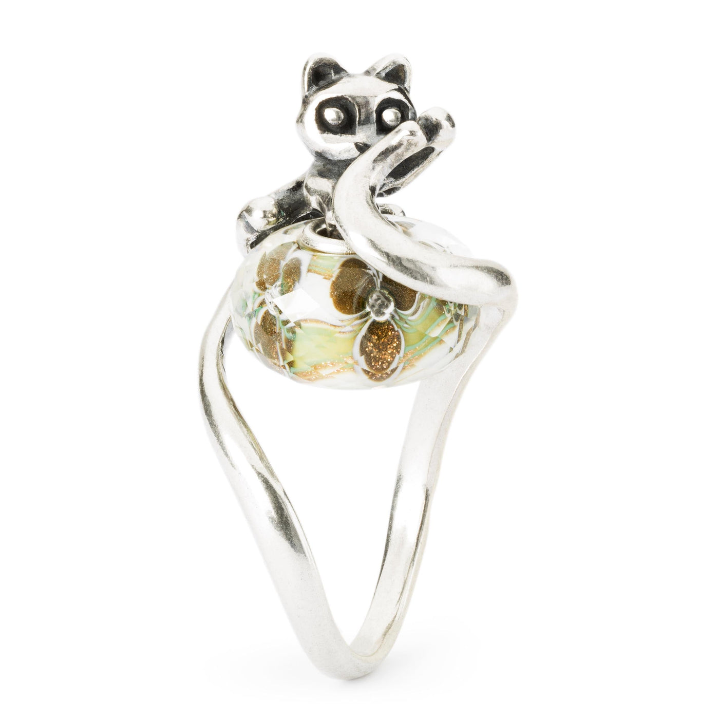 Cat at Ease Fantasy Ring - Trollbeads Canada