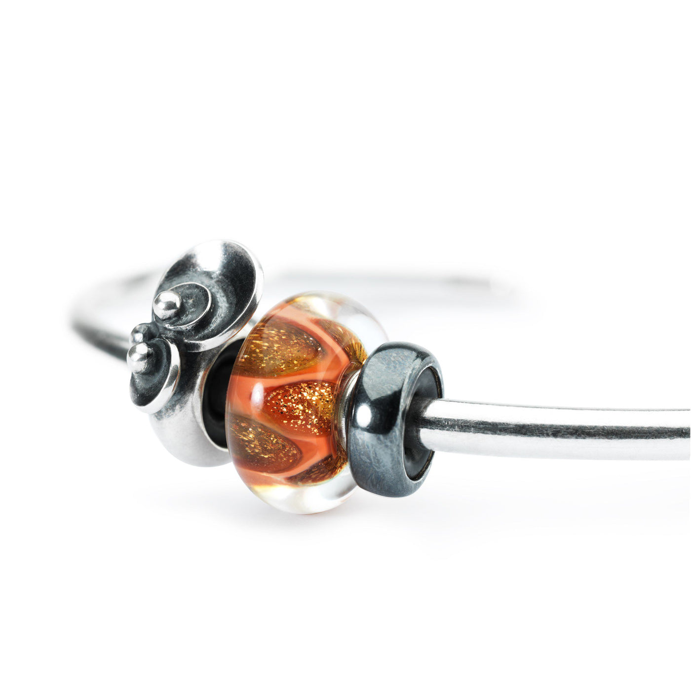Single Water Lily Spacer - Trollbeads Canada