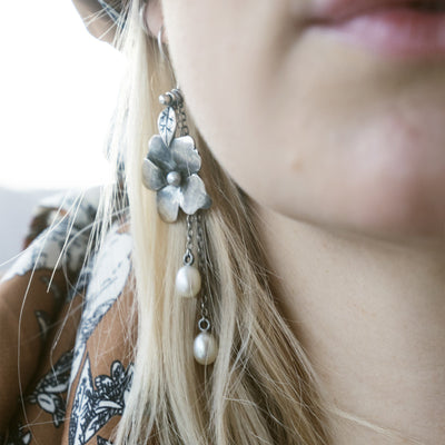 Flower Freedom Earrings - Trollbeads Canada
