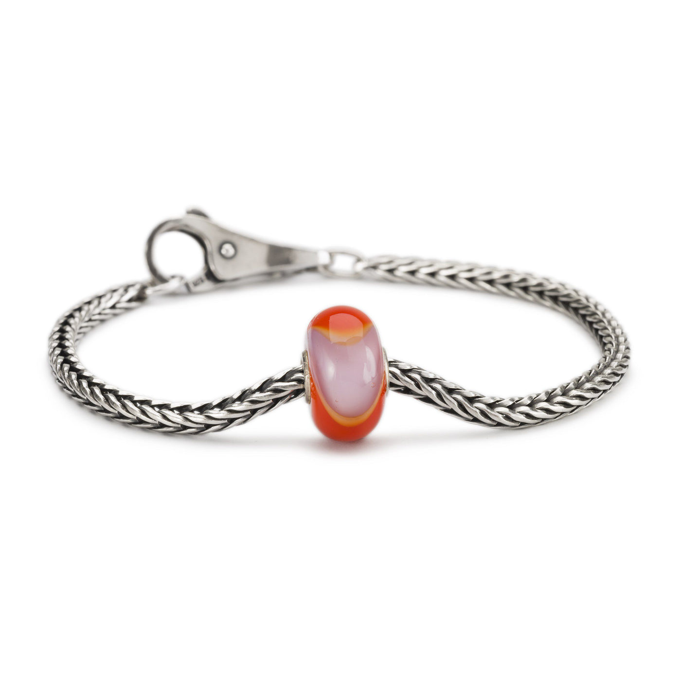 Red and Lavender Armadillo Bracelet - Trollbeads Canada