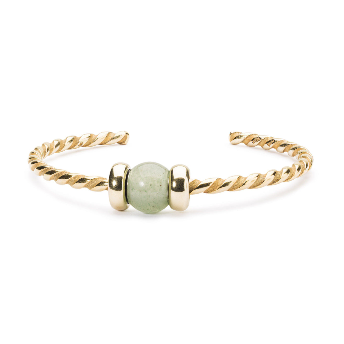 Twisted Gold Plated Bangle - Trollbeads Canada